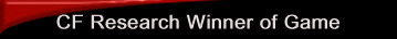 CF Research Winner of Game