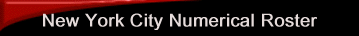 New York City Numerical Roster